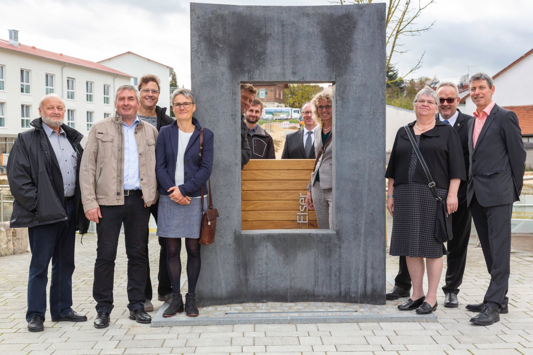 Gemeinde Hermaringen - Einweihung Georg-Elser-Denkmal