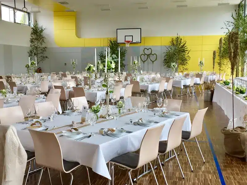 Gemeinde Hermaringen - Güssenhalle - Veranstaltungsort Hochzeit