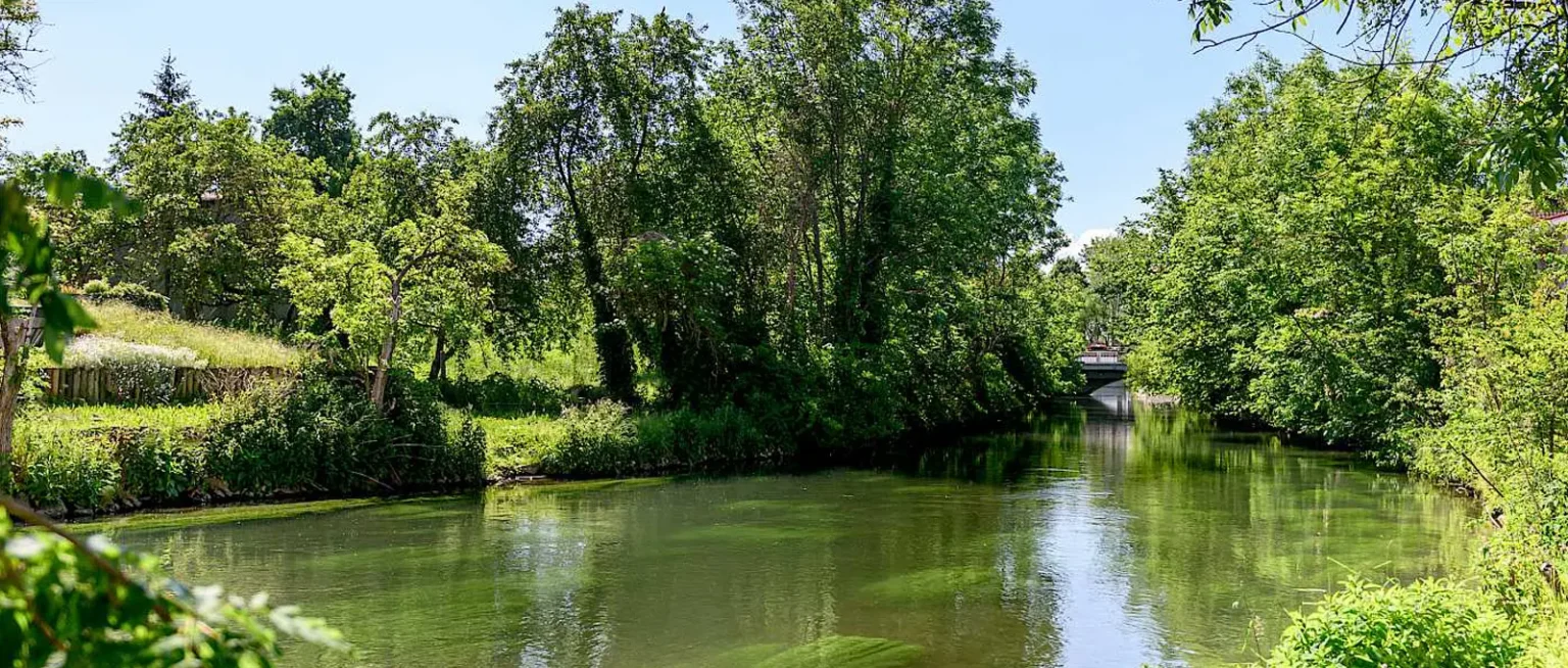 Gemeinde Hermaringen - Die Brenz in Hermaringen