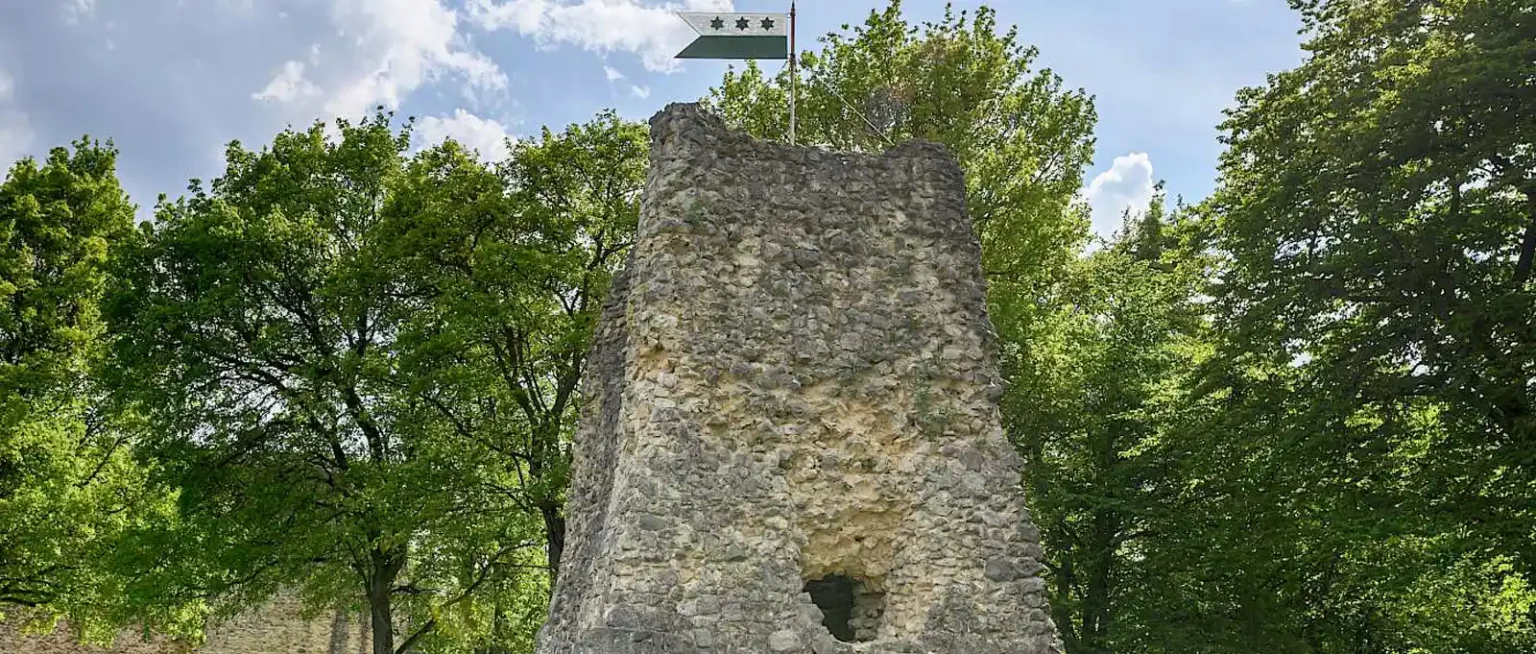 Gemeinde Hermaringen - Die Ruine der Güssenburg in Hermaringen